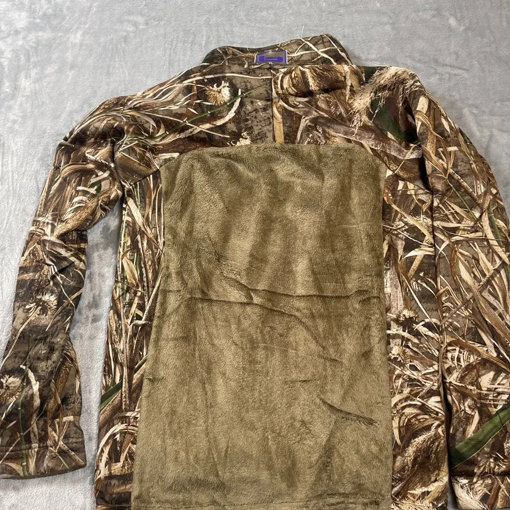 Banded Womens Realtree MAX-5 Camo Full Zip Fleece Jacket Sherpa Hybrid Small - Picture 7 of 8